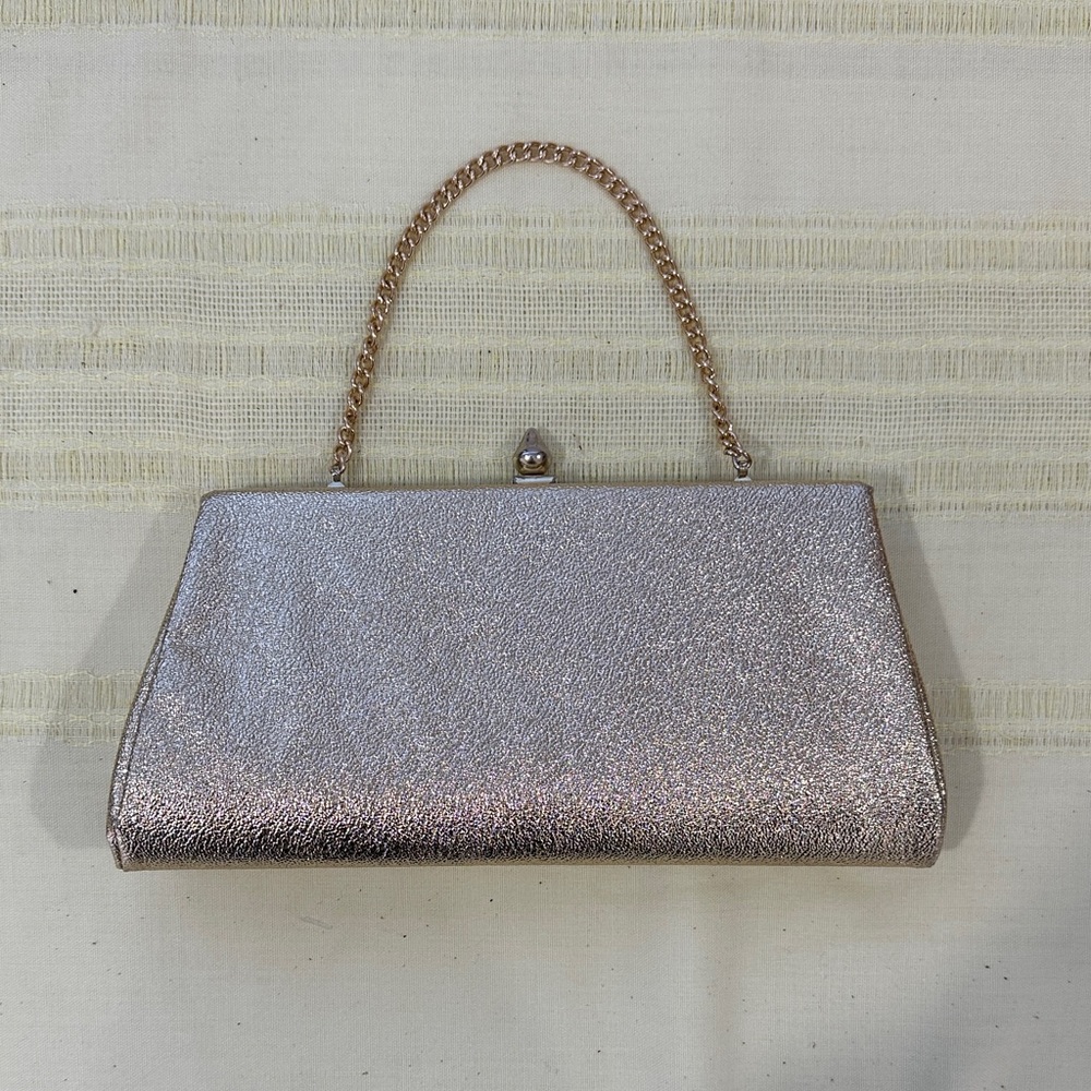 Elegant Silver Clutch Bag